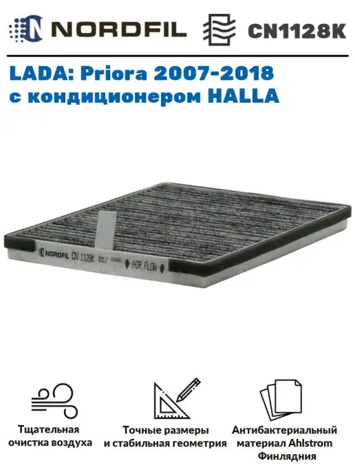 Антибактериальная обработка кондиционера Lada Priora