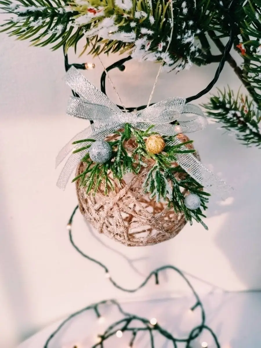 Елочные игрушки ручной работы | Ornament wreath, Decor, Ornaments