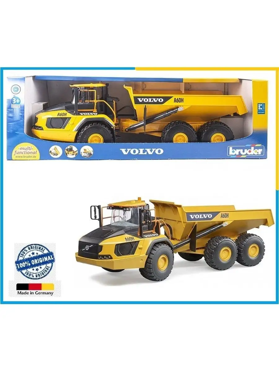 Bruder Самосвал карьерный Volvo A60H 02455