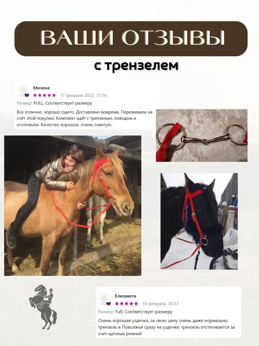 Уздечка с трензелем и поводом для лошади Sweethorse купить по цене 2 222 ₽  в интернет-магазине Wildberries | 47864042