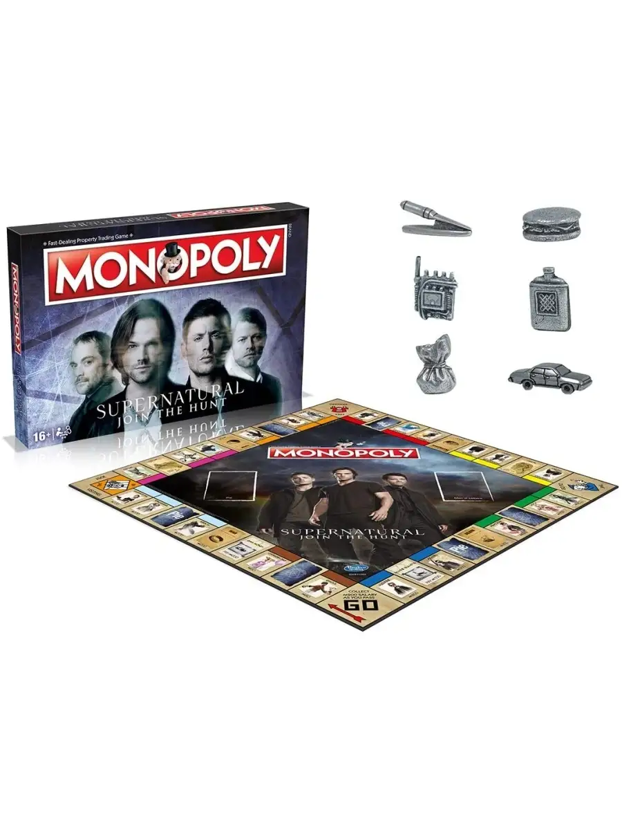 Supernatural Сверхестественное Monopoly на английском языке Winning Moves  купить по цене 0 сум в интернет-магазине Wildberries в Узбекистане |  50571759