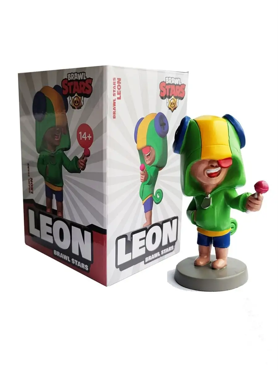 Фигурка Леон из игры Бравл Старс Leon