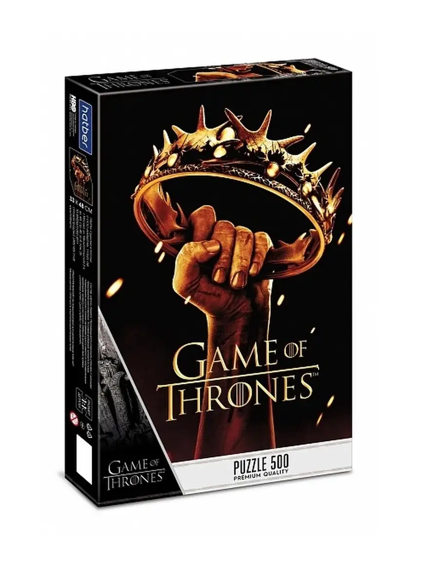 Пазлы 500 элементов 330х480мм Игра престолов Game of Thrones