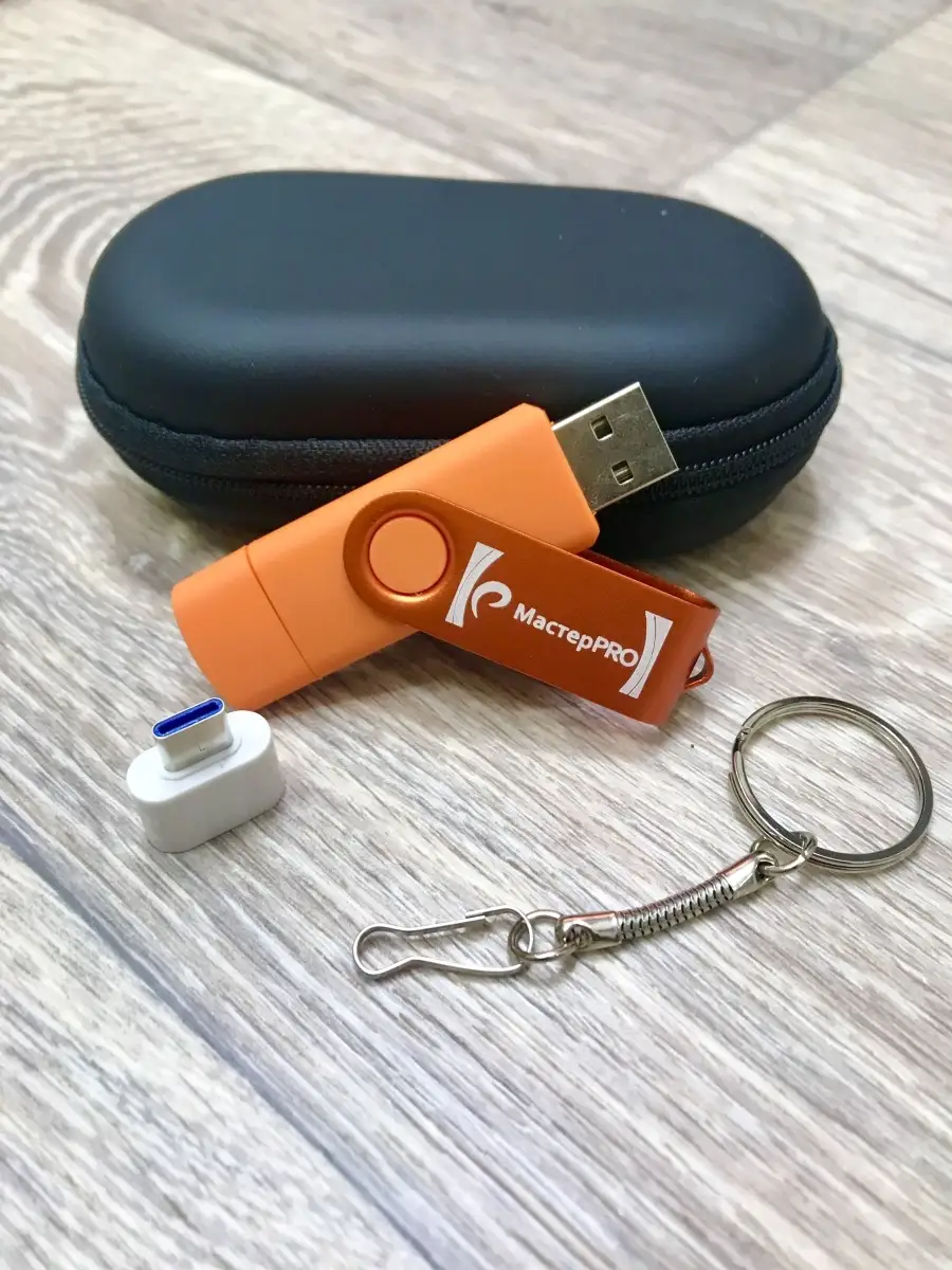 USB-накопитель флешка для телефона смартфона андроида +чехол… МастерPRO  купить по цене 1 216 ₽ в интернет-магазине Wildberries | 53668795