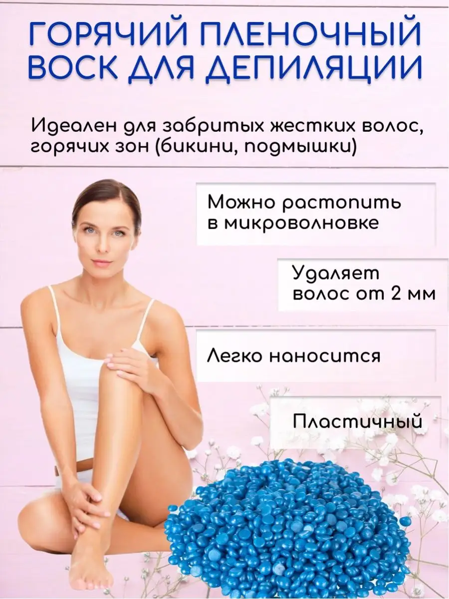 Воск для депиляции в гранулах Wax&Sugaring купить по цене 1 824 ₽ в  интернет-магазине Wildberries | 55084219