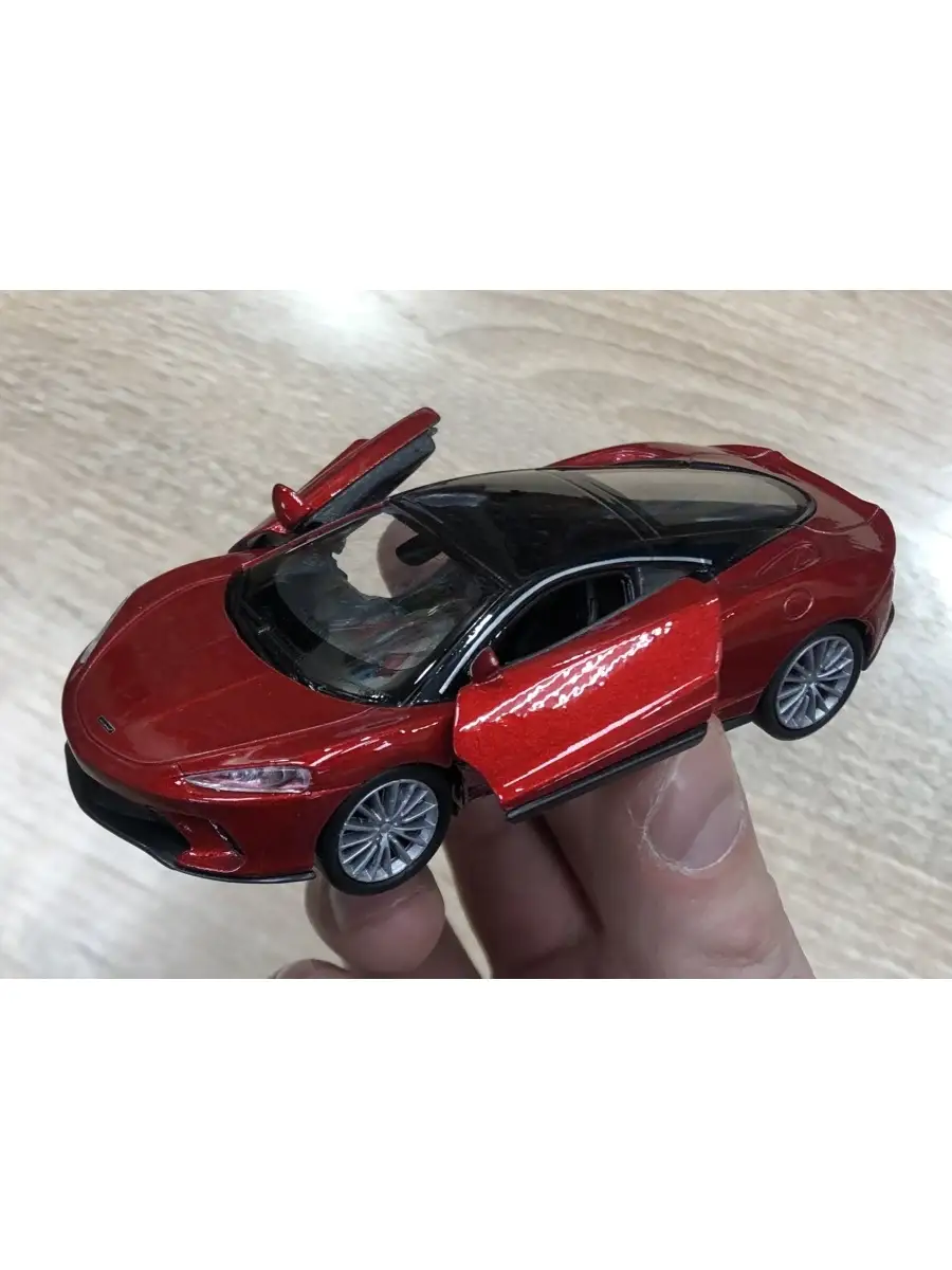 Kids fantasy Машинки игрушки модель McLaren GT в масштабе 1 34 игрушка тр…