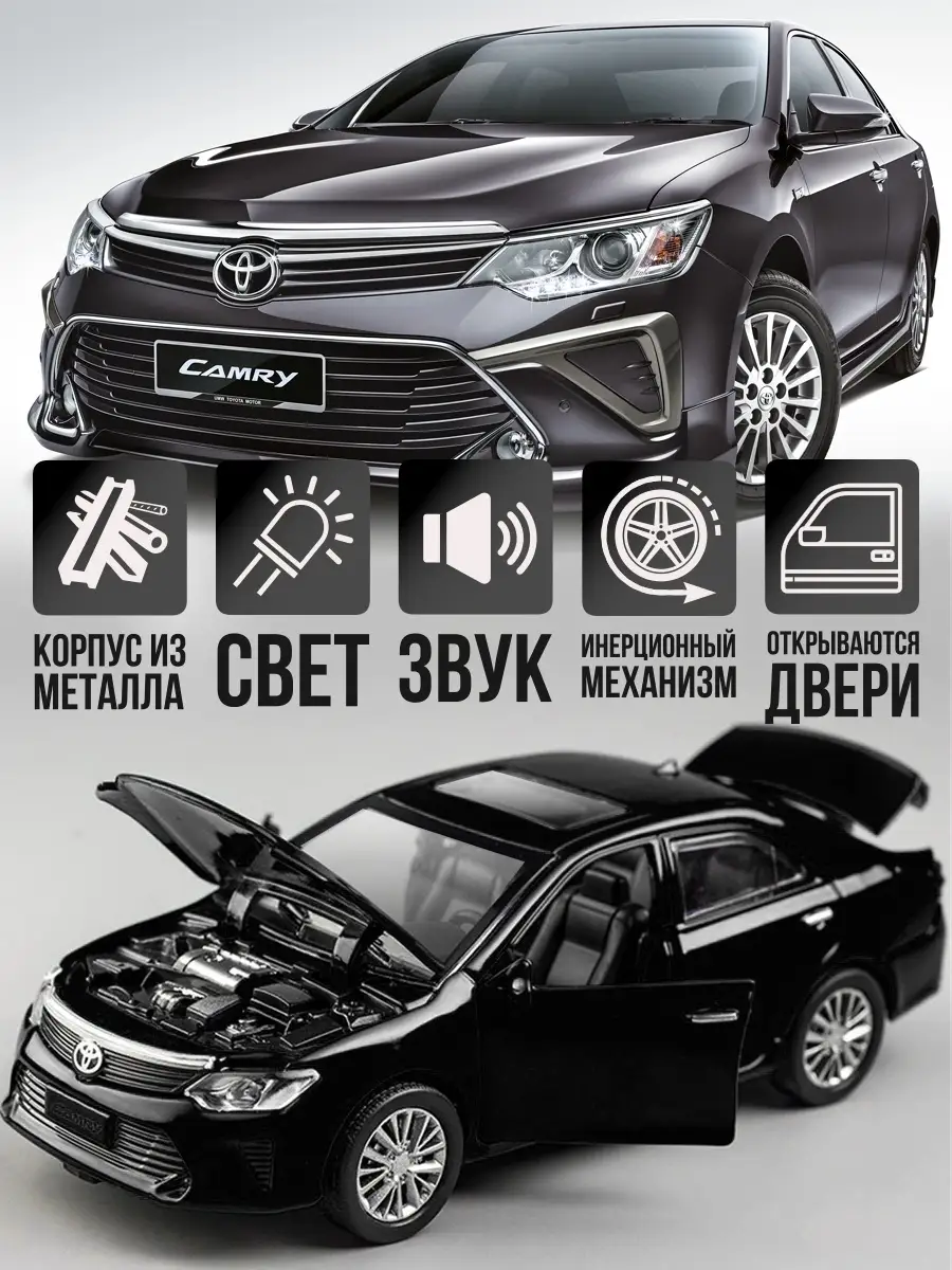 Машинка коллекционная интерактивная Toyota Camry 55, металли… WiMi купить  по цене 0 сум в интернет-магазине Wildberries в Узбекистане | 58402494