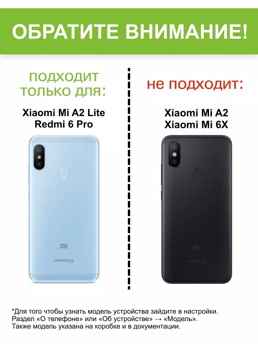 КейсБерри Чехол для Xiaomi Mi A2 Lite Redmi 6 Pro, серия Soft