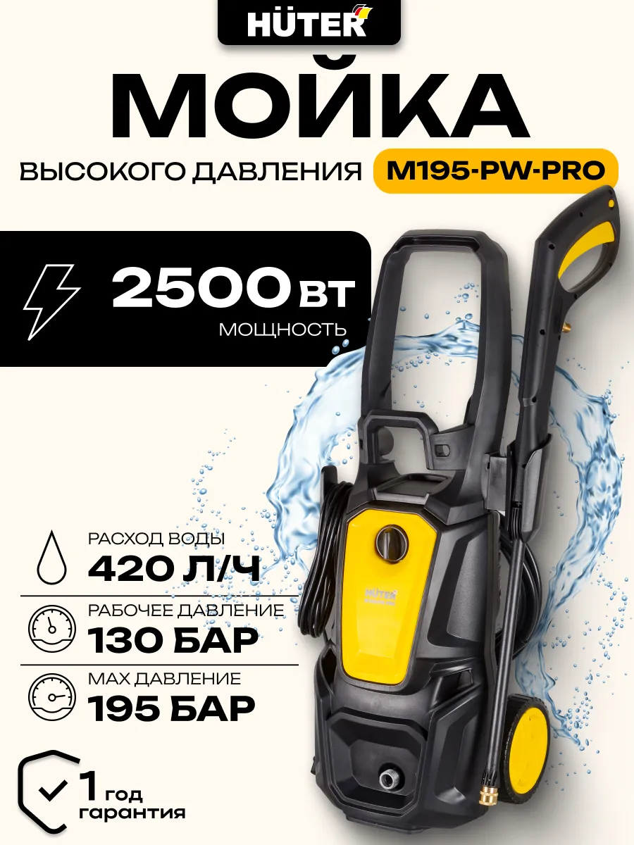Мойка Высокого Давления Хутер 195 Купить