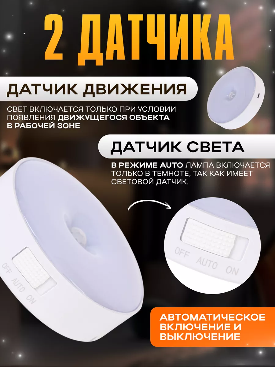 Светильник с датчиком движения. Умный LED SL Shop купить по цене 225 ₽ в  интернет-магазине Wildberries | 60290308