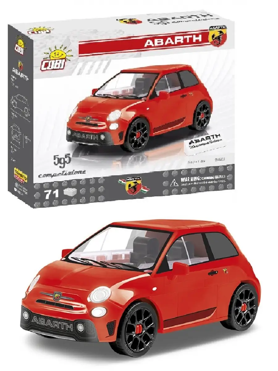 COBI Автомобиль Фиат Абарт Fiat Abarth Конструктор Cobi 24502