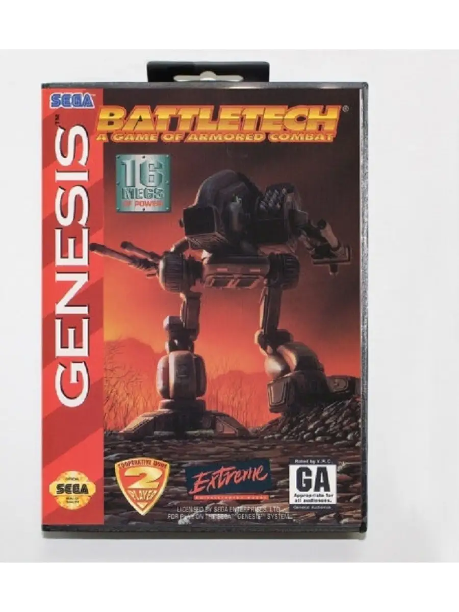 Игра Sega Battletech / картридж игровой