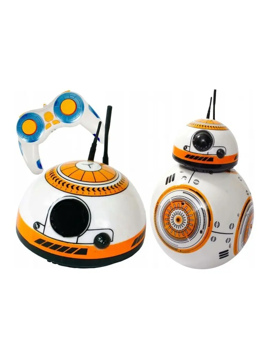 Робот Sphero StarWars Droid BB-8 для iOS/Android устройств белый/оранжевый