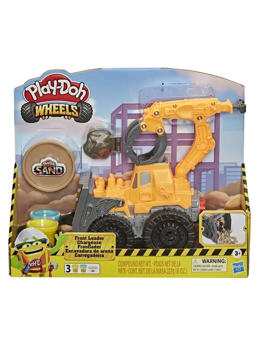 Набор Play Doh Wheels Погрузчик детский ручной игровой набор… AllKidsPlay  купить по цене 3 736 ₽ в интернет-магазине Wildberries | 64648079