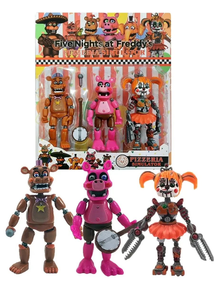 Эл Чип ФНАФ (FNAF) аниматроники Аниматроники/ФНАФ/Игрушки/FNAF/фигурки  купить по цене 185 600 сум в интернет-магазине Wildberries в Узбекистане |  65358610