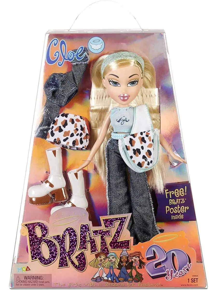 Кукла 20 Yearz Cloe 573418 Братц 20 Лет Бренду Хлоя BRATZ купить по цене 0  сум в интернет-магазине Wildberries в Узбекистане | 65754853