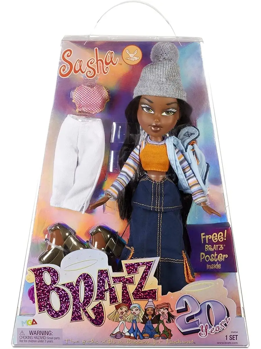 Кукла 20 Yearz Sasha 573449 Братц 20 Лет Бренду Саша BRATZ купить по цене 0  сум в интернет-магазине Wildberries в Узбекистане | 65754972