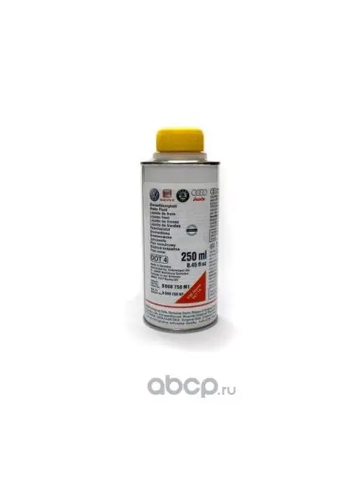 VAG Жидкость тормозная Brake Fluid DOT4 0,25 л