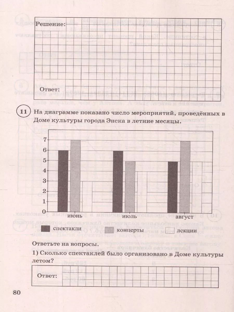 Экзамен ВПР. Математика. 5 класс. 15 вариантов