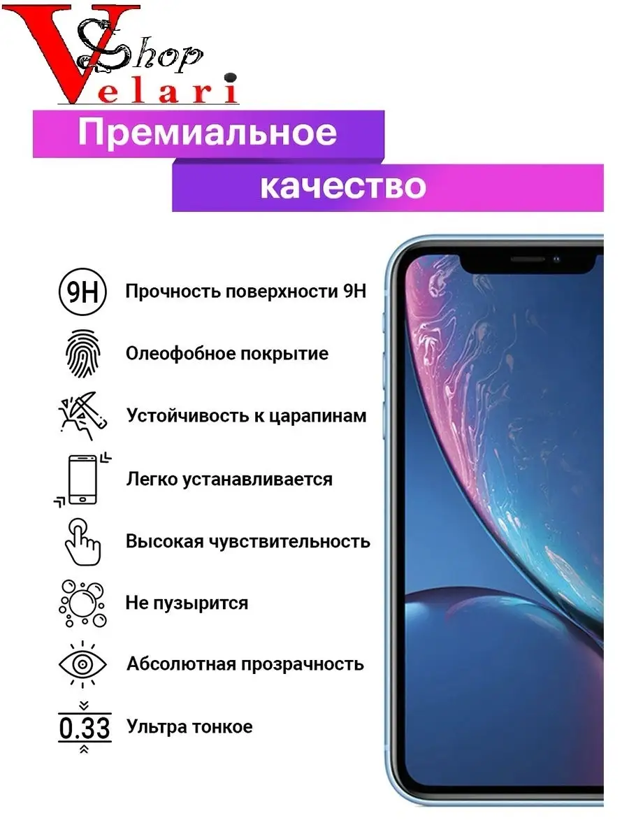 Velari-Shop Гидрогелевая защитная пленка для Redmi 9