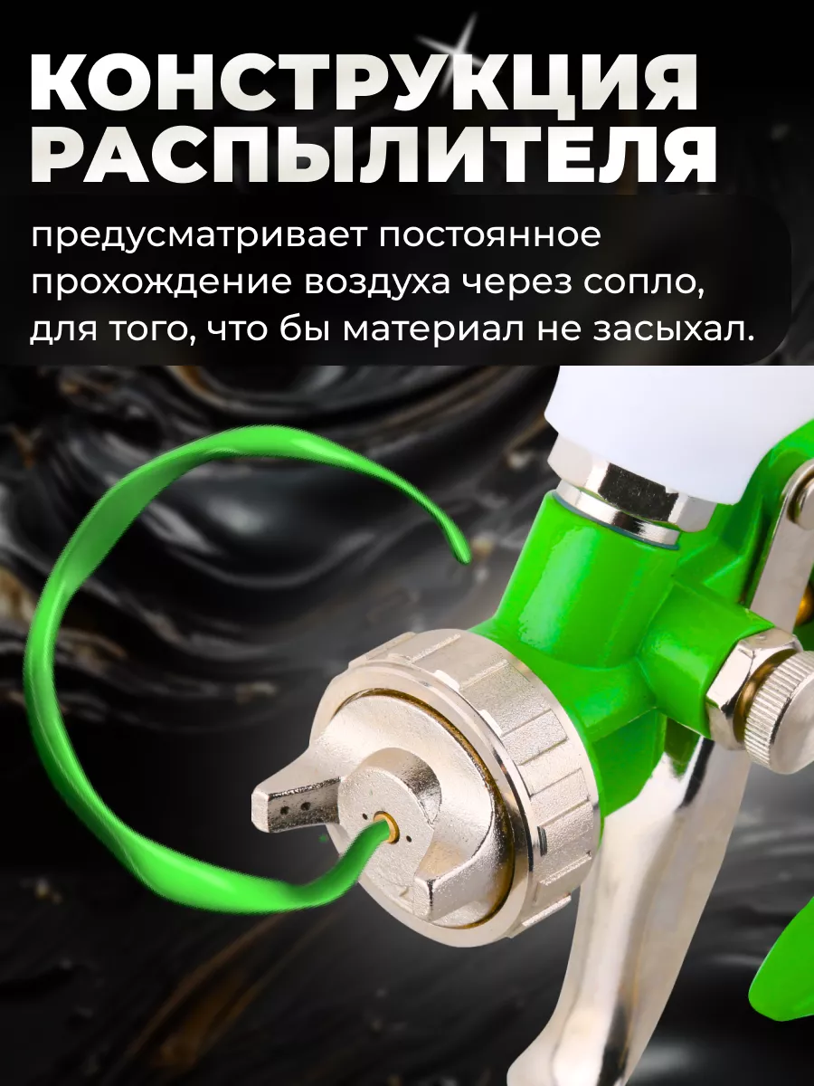 Краскопульт пневматический для краски ECO купить по цене 35,81 р. в  интернет-магазине Wildberries в Беларуси | 70093292