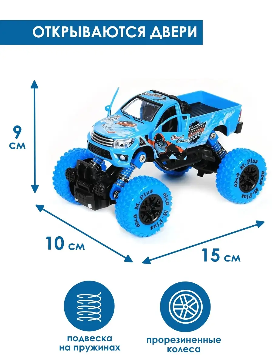 Трюковая инерционная машинка перевёртыш монстр-трак Джип Vulpes купить по  цене 29,97 р. в интернет-магазине Wildberries в Беларуси | 70654307